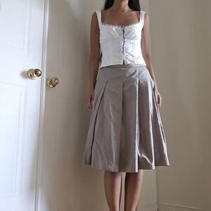Miu miu pleated skirt